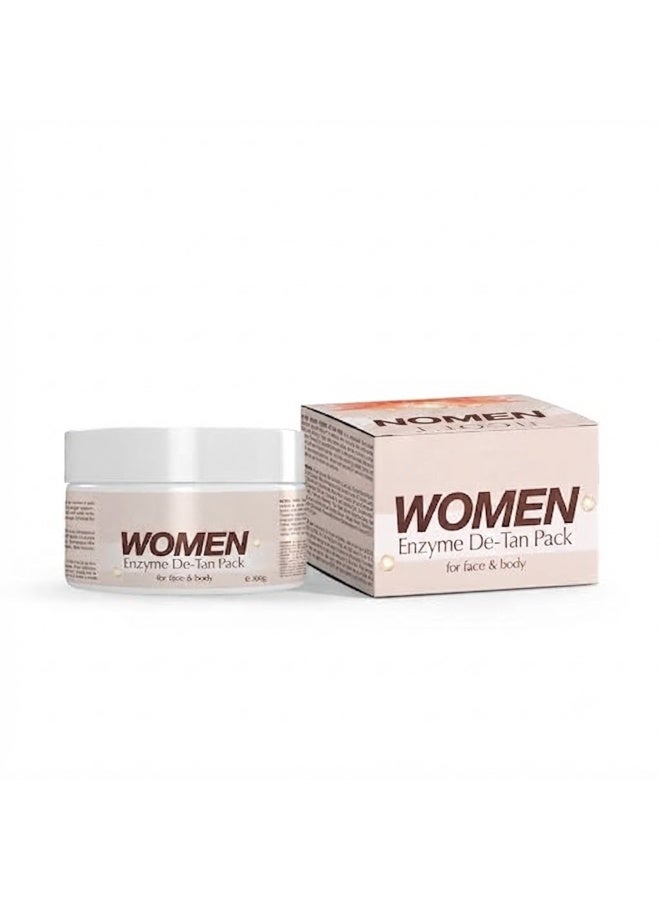 Niconi Women Enzyme De-Tan Pack For Face & Body (300g) - Image 1