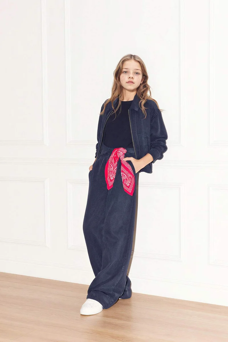 ديفاكتو Girl Tencel Shirt