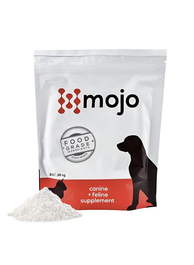 MOJO Mojo Joint Supplement for Dogs and Cats, Feline + Canine Food Grade Hip & Joint Supplement with Glucosamine and Chondroitin, Dog & Cat Mobility Supplement (Large, 16 oz)  - Image 1