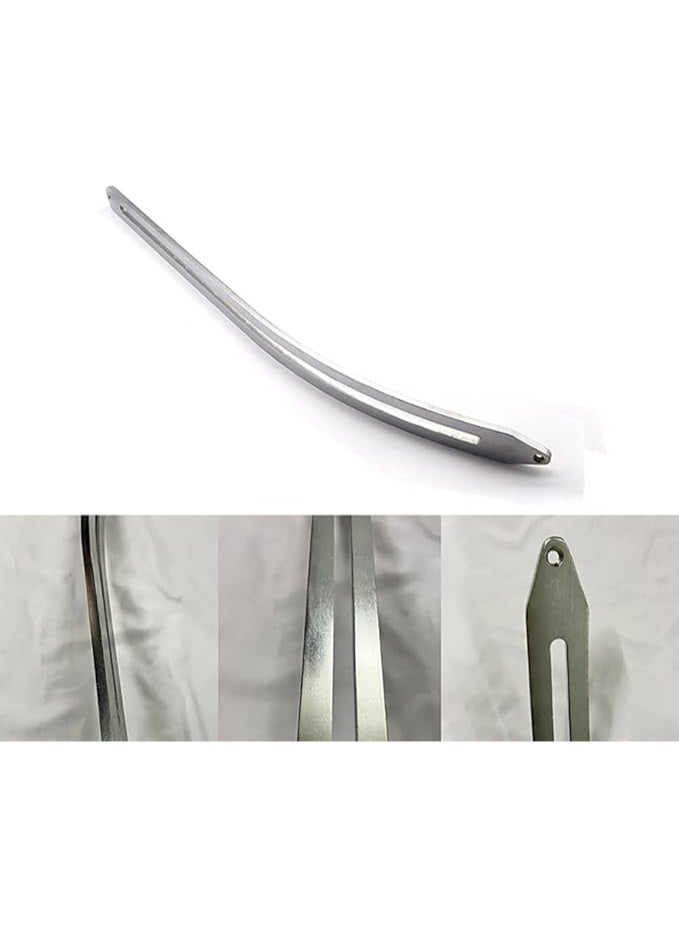 Car dent repair fender-damage repair puller-lifter large curved rod-crowbar tool hook rod multi-function set - Image 5