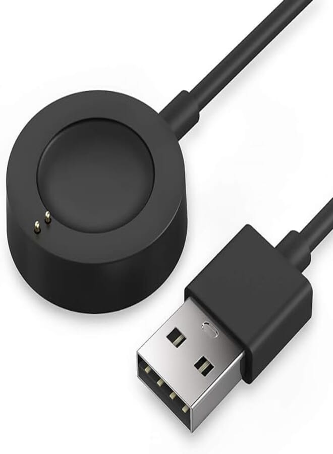 TUSITA TUSITA Charger Compatible with Fossil Gen 4, Gen 5, 5E, Gen 6, Emporio Armani, Skagen falster 2, Misfit Vapor 2, Diesel Guard 2.5, Michael Kors Runway - 3.3ft 100cm Smartwatch USB Charging Cable