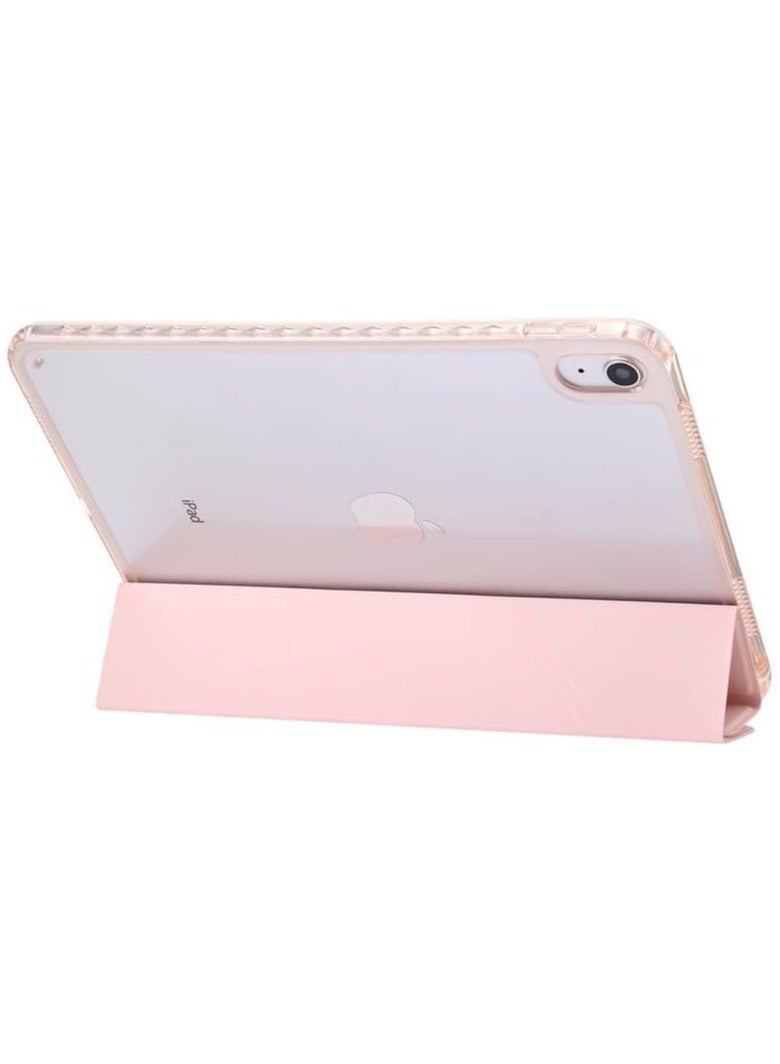 general Transparent Back Case for iPad Air 11 Inch 2024/ iPad Air 6th Gen Tablet,Flip Stand Soft TPU Back Cover With Pencil Holder & Auto Sleep Wake For iPad Air 11 - Image 3