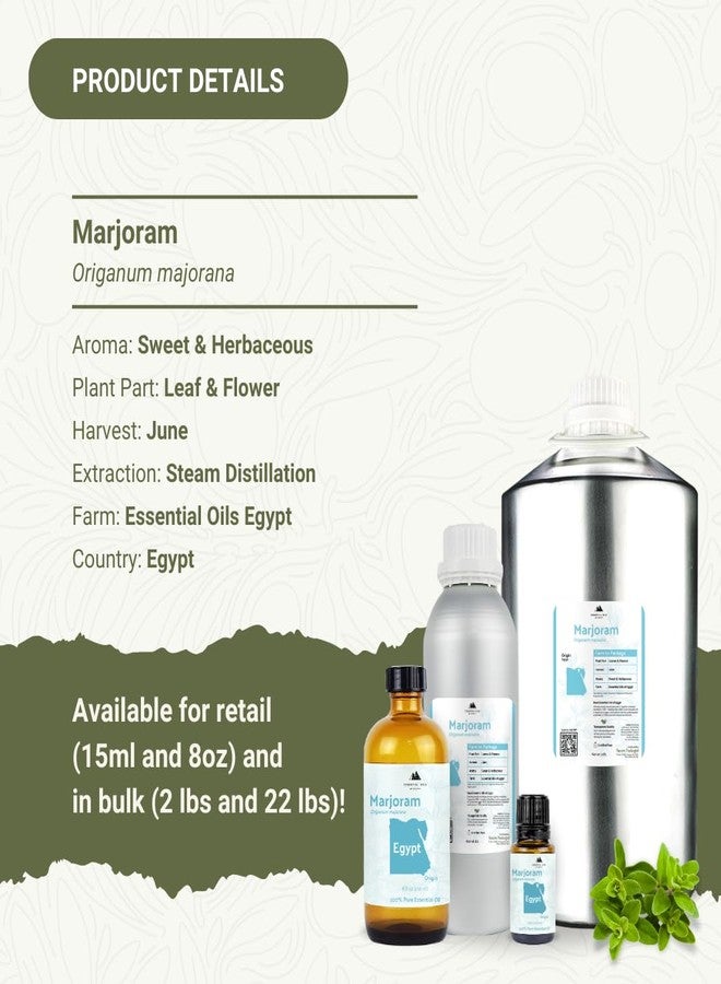 Nature Packaged Marjoram Essential Oil - Aceite de Mejorana Direct from Egypt for Massage & Aromatherapy | Premium Therapeutic Grade - 15ml - Image 5