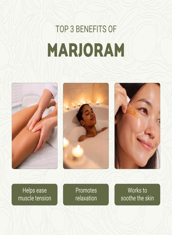 Nature Packaged Marjoram Essential Oil - Aceite de Mejorana Direct from Egypt for Massage & Aromatherapy | Premium Therapeutic Grade - 15ml - Image 2