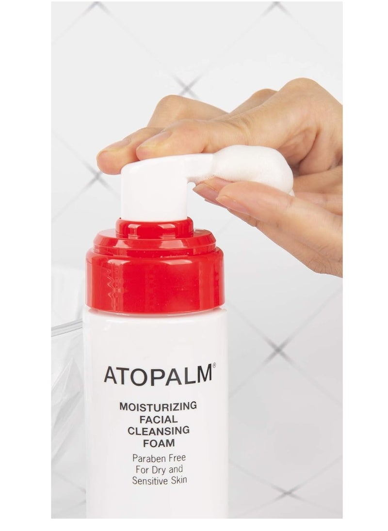 Atopalm - ATOPALM Moisturizing Facial Cleansing Foam, Paraben Free for Dry & Sensitive Skin Face Wash, Hyaluronic Acid, Skin pH Balance 5.5, K-beauty, 5.0 Fl Oz, 150ml - Image 1