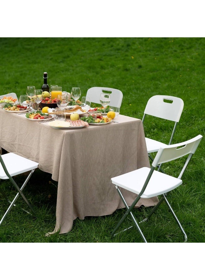 MOMENT كرسي MOMENT القابل للطي، كراسي طعام قابلة للطي من الصلب، كرسي قابل للطي من الدرجة التجارية، كراسي ضيوف قابلة للطي للفعاليات، المكتب، حفلات الزفاف، الحديقة، الفناء، الطعام، الزفاف، التخييم. - Image 2