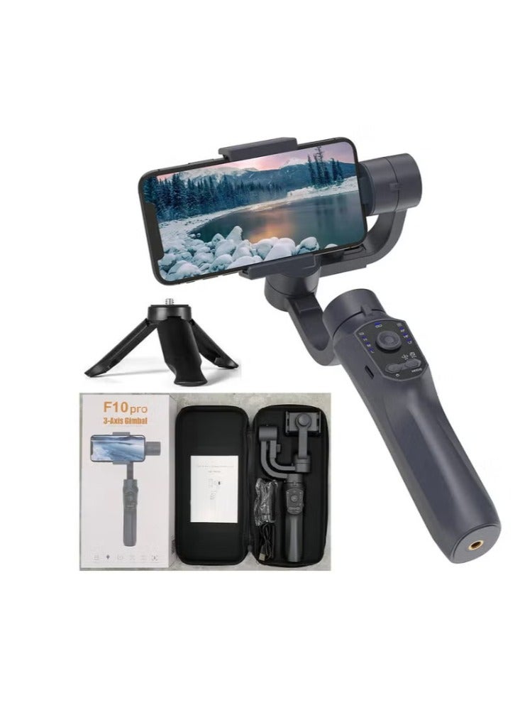 دريمزون هاتف F10 pro محمول بثلاثة محاور قابل للطي مع مثبت فيديو ثلاثي القوائم لتسجيل مقاطع الفيديو - Image 2