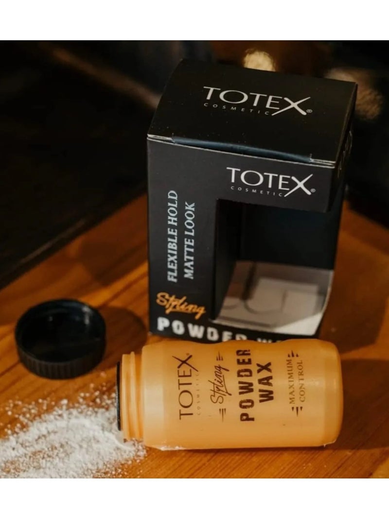 Totex Hair Styling Powder Wax Matte Dust Texturing Volume Thickening 20 gr - Image 1