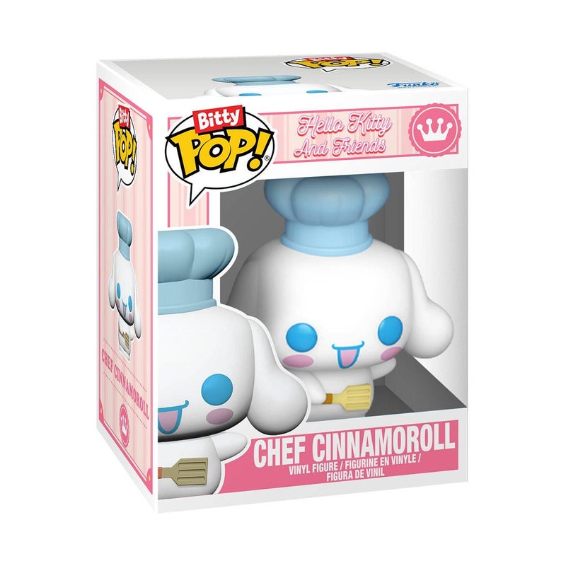 Funko Bitty POP! Towns Sanrio Hello Kitty and Friends Chef Cinnamoroll & Cafe Cinnamoroll Vinyl Figures Set (Pack of 2) - Image 2