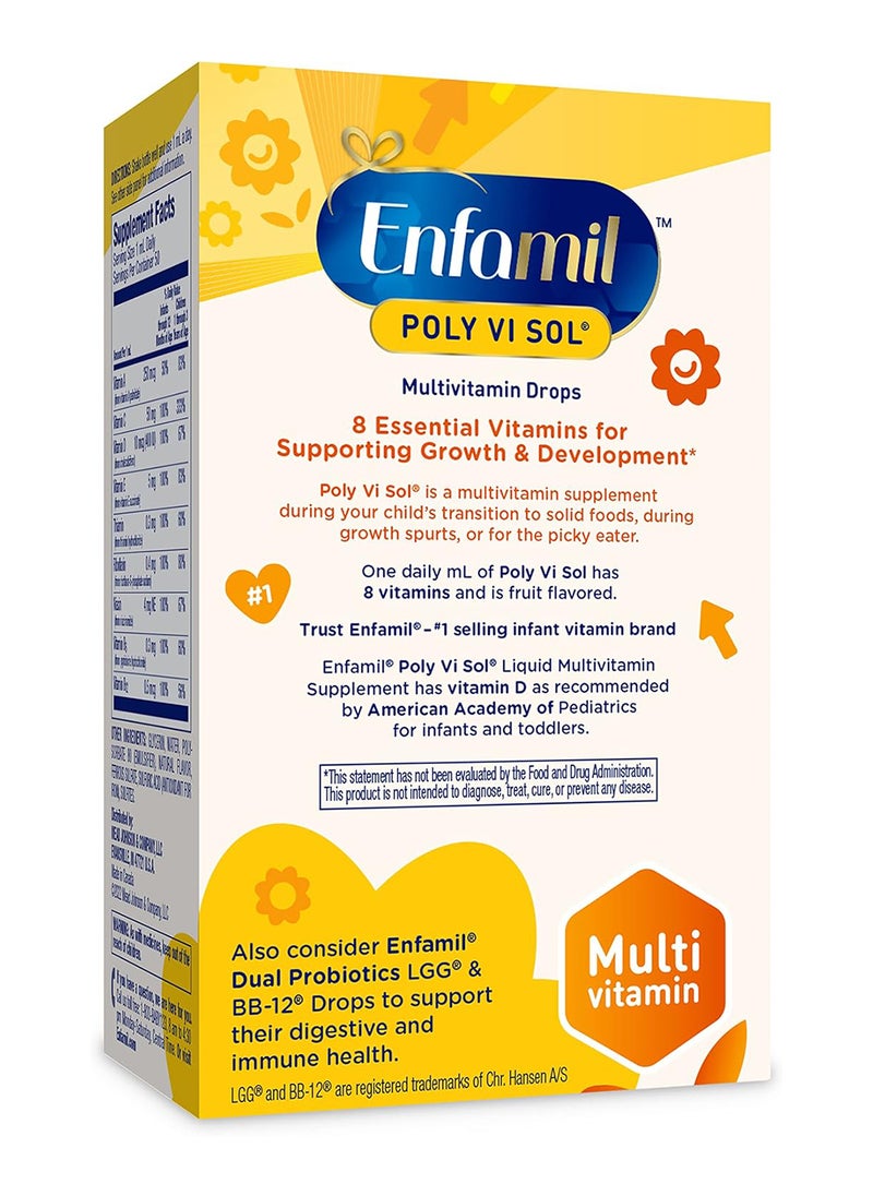Enfamil - Liquid Multivitamin Supplement For Infants And Toddlers Ml Dropper Bottle - Image 1