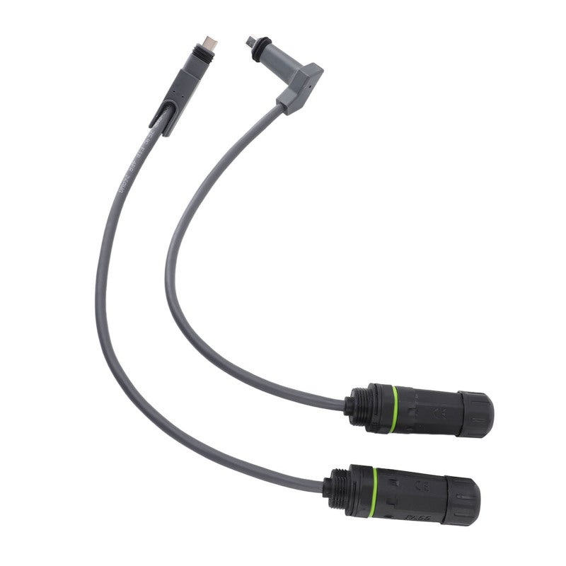 محول من منفذ SPX إلى RJ45 - حزمة من 2 قطع، مقاوم للماء بنوع IP68 - محول بخطت توصيل مستقر تبلغ 1200 ميجابت في الثانية، لاستخدامها مع هوائيات الشيشة والروترات من الجيل الثاني في الأماكن الداخلية والخارجية - Image 2