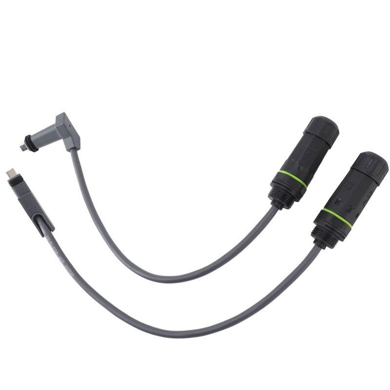 محول من منفذ SPX إلى RJ45 - حزمة من 2 قطع، مقاوم للماء بنوع IP68 - محول بخطت توصيل مستقر تبلغ 1200 ميجابت في الثانية، لاستخدامها مع هوائيات الشيشة والروترات من الجيل الثاني في الأماكن الداخلية والخارجية - Image 1