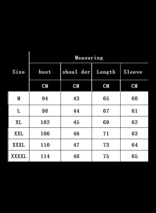 NIBEMINENT Male Stand Collar Polo Shirt Of Long Sleeves And V-Neck Plus Size Casual Pullover Top Blue - Image 3
