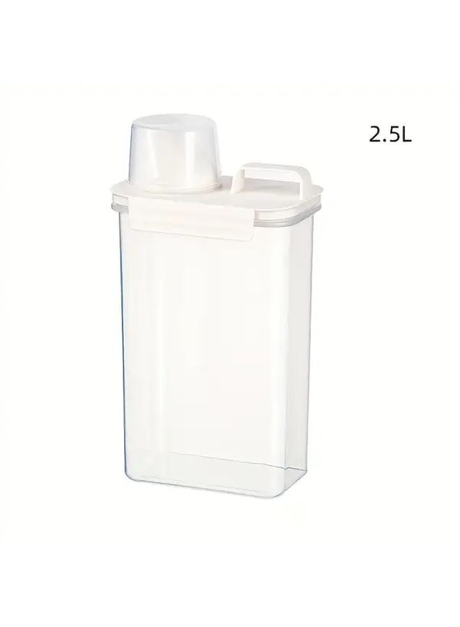 صابون غسيل أبيض عالي السعة 84 أوقية (54 أونصة) بتصميم مقاوم لتوفير المساحة - Image 1