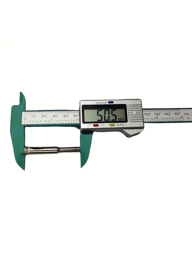 Green Digital Caliper 6 Inch LCD Screen 150mm Precision Metric Imperial Tool - Image 4
