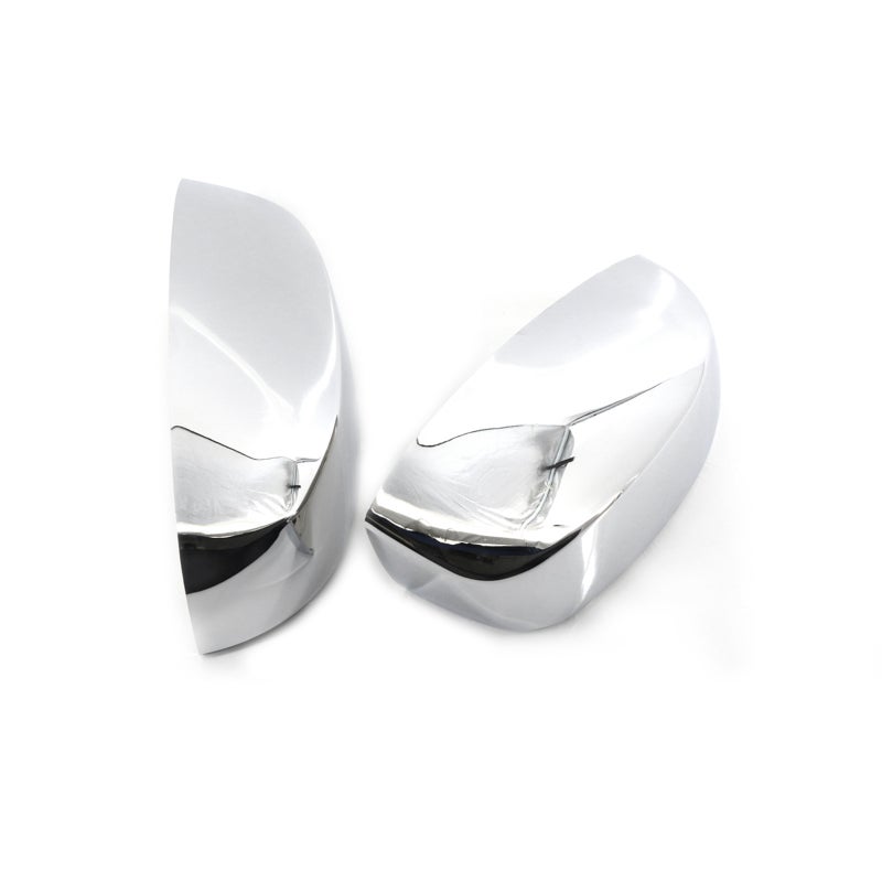 Rearview Mirror Cover: Silver Premium ABS Material - Perfect Fit Mirror Housing Replacement for Chevrolet Avalanche Silverado Tahoe Suburban GMC Sierra Yukon 2007-2013 - Image 2