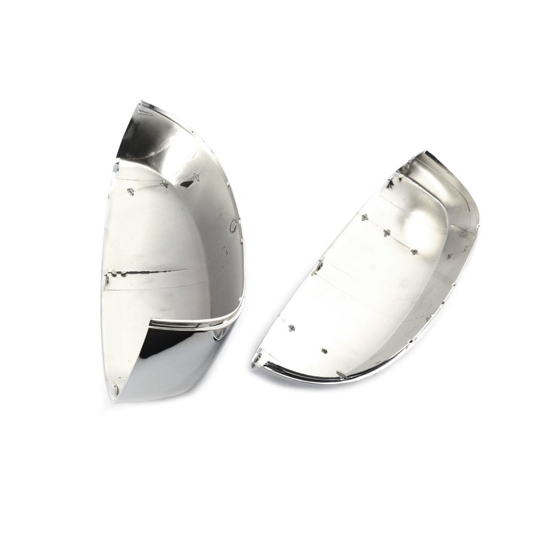 Rearview Mirror Cover: Silver Premium ABS Material - Perfect Fit Mirror Housing Replacement for Chevrolet Avalanche Silverado Tahoe Suburban GMC Sierra Yukon 2007-2013 - Image 3
