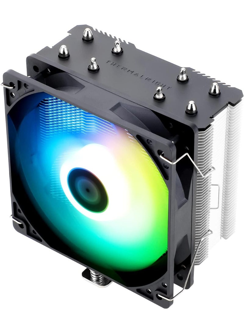 Thermalright AssassinX120 R SE ARGB CPU Air Cooler, AX120 R SE ARGB, 4 Heat Pipes, TL-C12C-S PWM Quiet Fan CPU Cooler with S-FDB Bearing, for AMD AM4/AM5 Intel 1700/1150/1151/1200, LGA1700 - Image 1