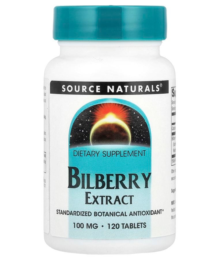 Bilberry Extract 100 mg 120 Tablets