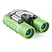 Obuby Real Binoculars for Kids Gifts for 312 Years Boys Girls 8x21 HighResolution Optics Mini Compact Binocular Toys Shockproof Folding Small Telescope for Bird WatchingTravel Camping Light Green - Image 2