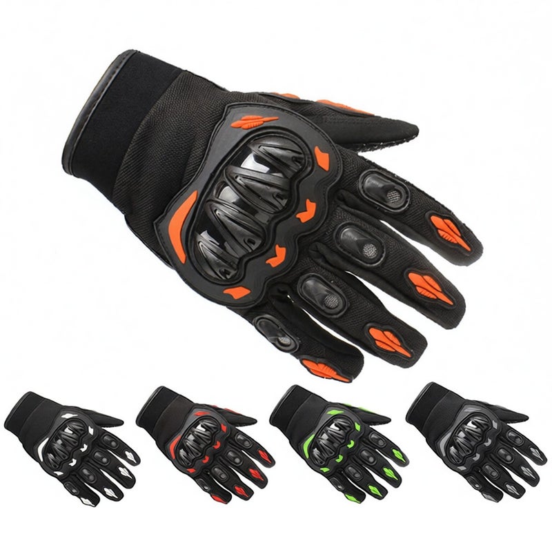 BSDDP Motorcycle Riding Gloves Rider Anti-slip Anti-drop Breathable Outdoor Full Finger Touch Screen Gloves - Image 5