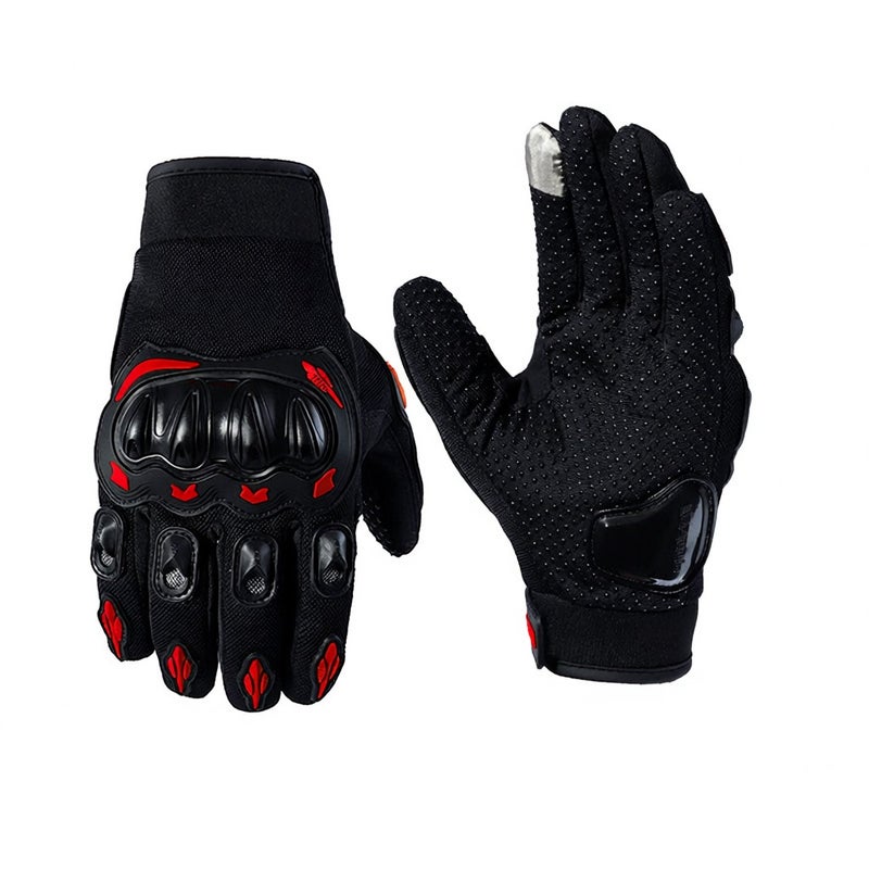 BSDDP Motorcycle Riding Gloves Rider Anti-slip Anti-drop Breathable Outdoor Full Finger Touch Screen Gloves - Image 1