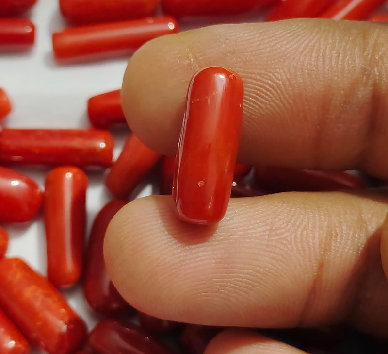 LMDPRAJAPATIS 4.00 راتي - 10.00 راتي أحمر إيطالي أصلي معتمد حجر كريم جودة AAA مع شهادة مختبر - Image 3