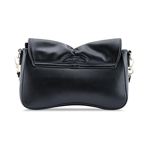 Fastrack Bow-tiful Sling | Faux-Leather Women's Handbags| Ladies Purse Handbag | Sling Bag for Casual Carry - Image 4
