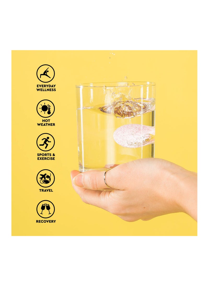 O.R.S - Hydration Tablets With Electrolytes Vegan Gluten And Lactose Free Formula Natural Lemon Flavor 24 Count Pack Of 3 - Image 1