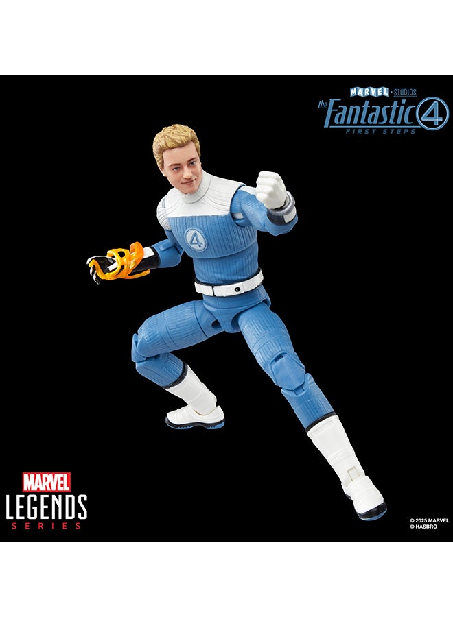 Marvel Legends Series Johnny Storm, The Fantastic Four: First Steps Movie Collectible 6 Inch Action Figure Toy - Image 3