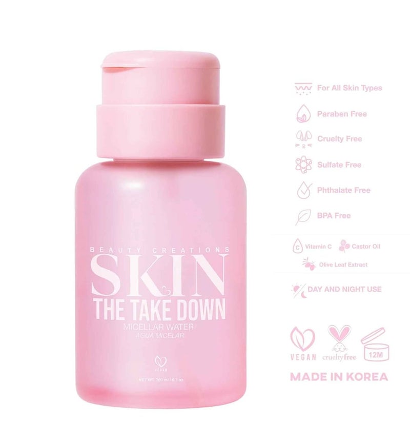 Beauty Creations Skin Micellar Water - The Take Down - Image 4