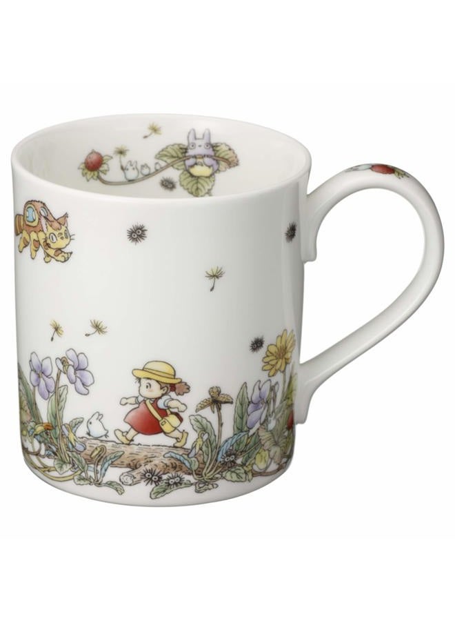 Noritake T97265/4660-3 My Neighbor Totoro Mug, 13.5 fl oz (400 cc), Snake Strawberry Version, Microwave Safe, 1 Piece, Bone China - Image 2