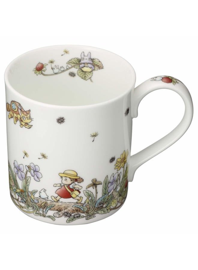 Noritake T97265/4660-3 My Neighbor Totoro Mug, 13.5 fl oz (400 cc), Snake Strawberry Version, Microwave Safe, 1 Piece, Bone China - Image 5