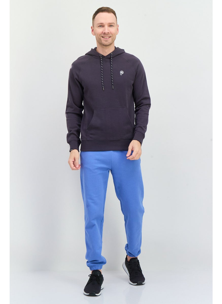 Penfield Men Hooded Embroidered Logo Long Sleeves Swearshirts, Dark Grey  - Image 4