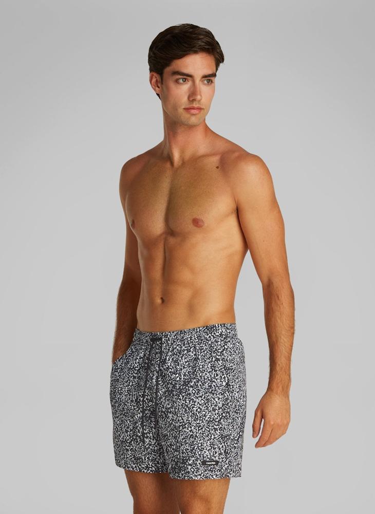 CALVIN KLEIN Medium Printed Swim Shorts With Drawstring  - Image 1