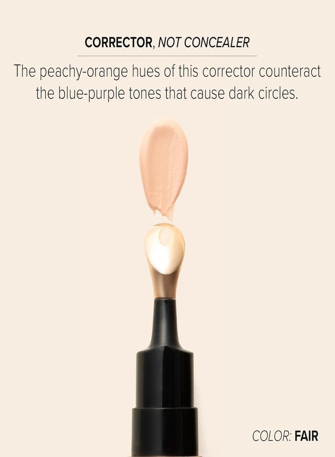 درمتلجي مصحح لون العين المضيء من DRMTLGY بعامل حماية من الشمس 41، مصحح لون منطقة تحت العين للهالات السوداء، كريم عين ملون مضاد للشيخوخة، سيروم مرطب للعين بلمسة نهائية خوخية، مناسب لبرامج FSA/HSA، عميق - Image 3