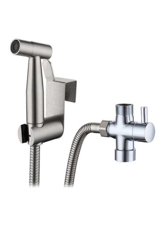 NIBEMINENT Handheld Bidet Sprayer Silver 24centigram - Image 1