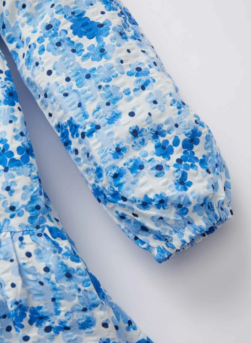 DeFacto Floral Ruffle Dress