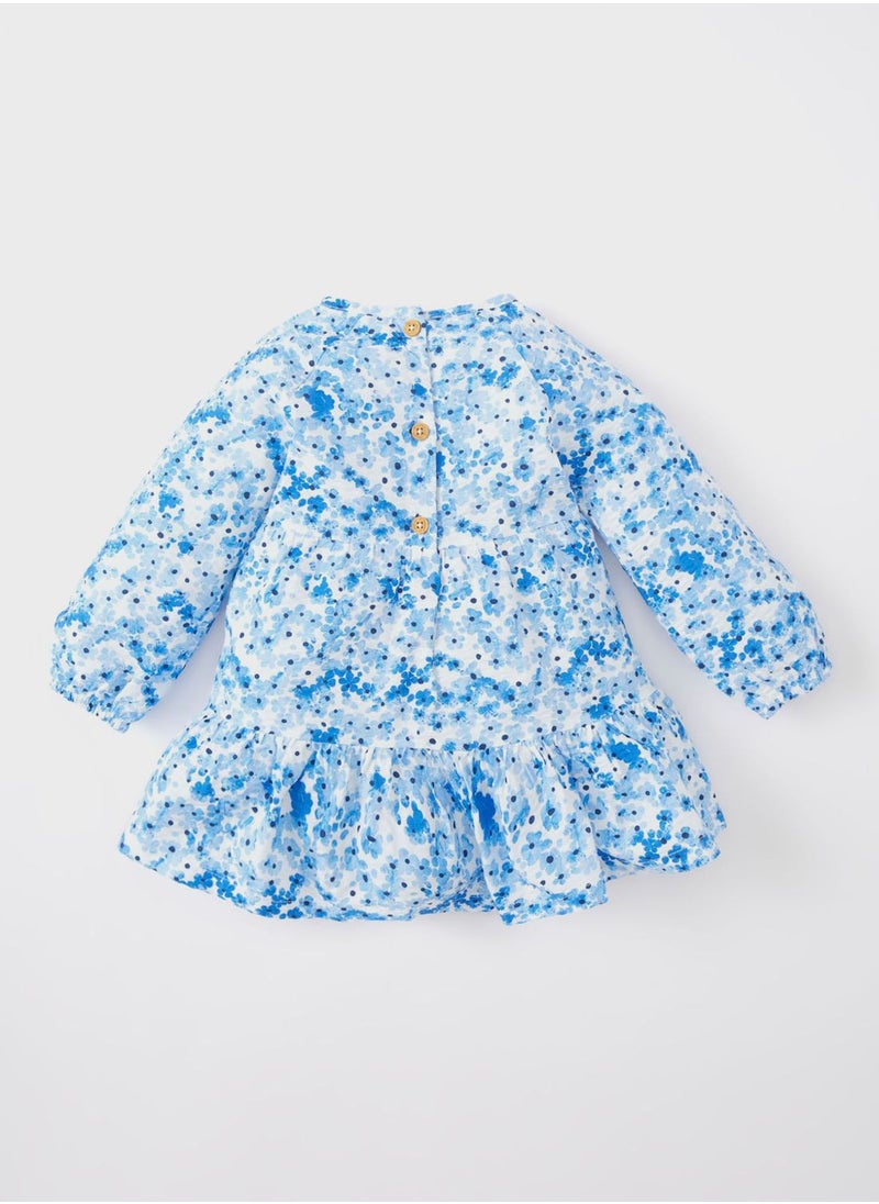 Baby Girl Floral Long Sleeve Seersucker Textured D - pzsku/Z9D0522C85A4A160DB47AZ/45/_/1711599569/e6368070-af38-4ceb-92bd-d688e19f8190