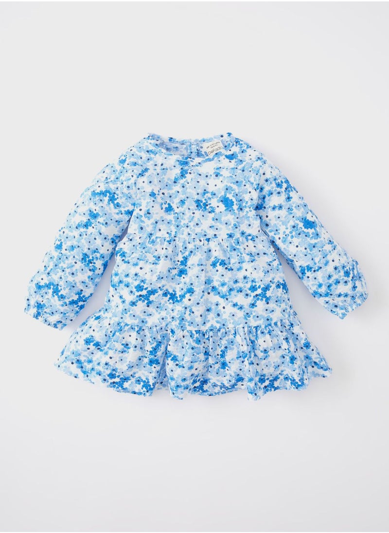 Baby Girl Floral Long Sleeve Seersucker Textured D - pzsku/Z9D0522C85A4A160DB47AZ/45/_/1711599571/9f59fa6e-5785-4f81-b49c-4a4efd9fe4cd