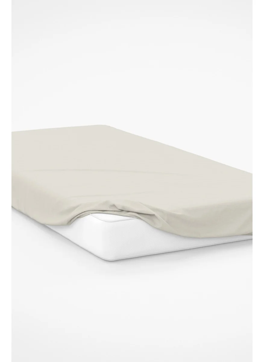 Favora King Size Elastic Combed Cotton Sheet