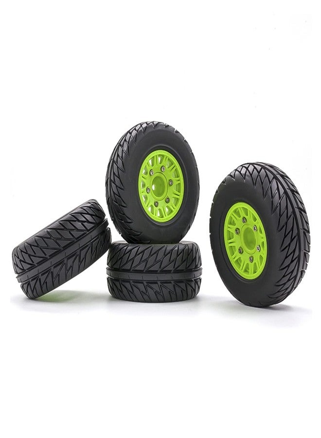 GoolRC مجموعة إطارات مطاطية لسيارات RC بقطر خارجي 4.33 بوصة / 110 مم مع جنوط سداسية 12 مم 14 مم 17 مم لسيارات TRX HSP تاميا HPI للطرق الوعرة شاحنة قصيرة لسيارات RC - Image 1