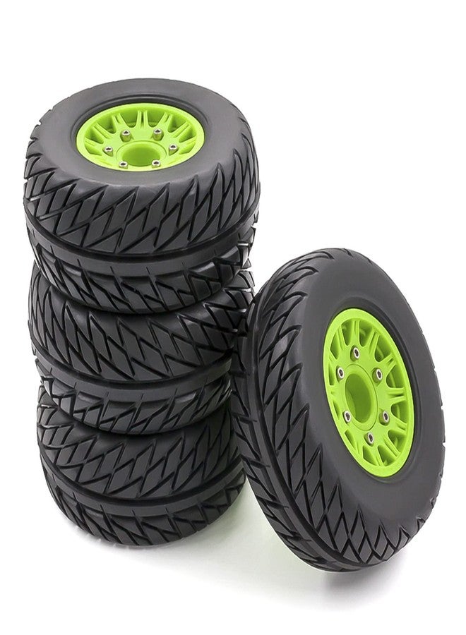 GoolRC مجموعة إطارات مطاطية لسيارات RC بقطر خارجي 4.33 بوصة / 110 مم مع جنوط سداسية 12 مم 14 مم 17 مم لسيارات TRX HSP تاميا HPI للطرق الوعرة شاحنة قصيرة لسيارات RC - Image 5