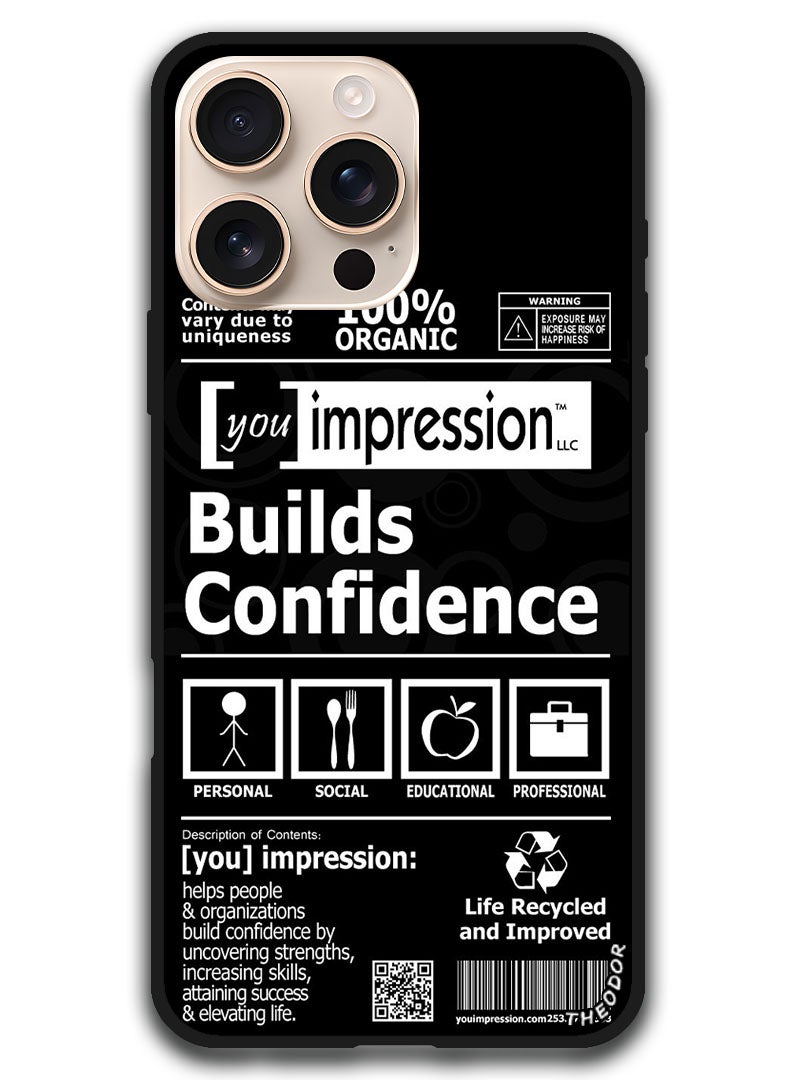 Theodor Protective Case Anti Scratch Shock Proof Bumper Cover For iPhone 16 Pro (6.3)-inch Builds Confidence - Image 1