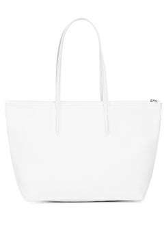 LACOSTE Lacoste Women's Large Shoulder Bag White Tote Bag Women's Lacoste Crossbody Bag  - Image 2