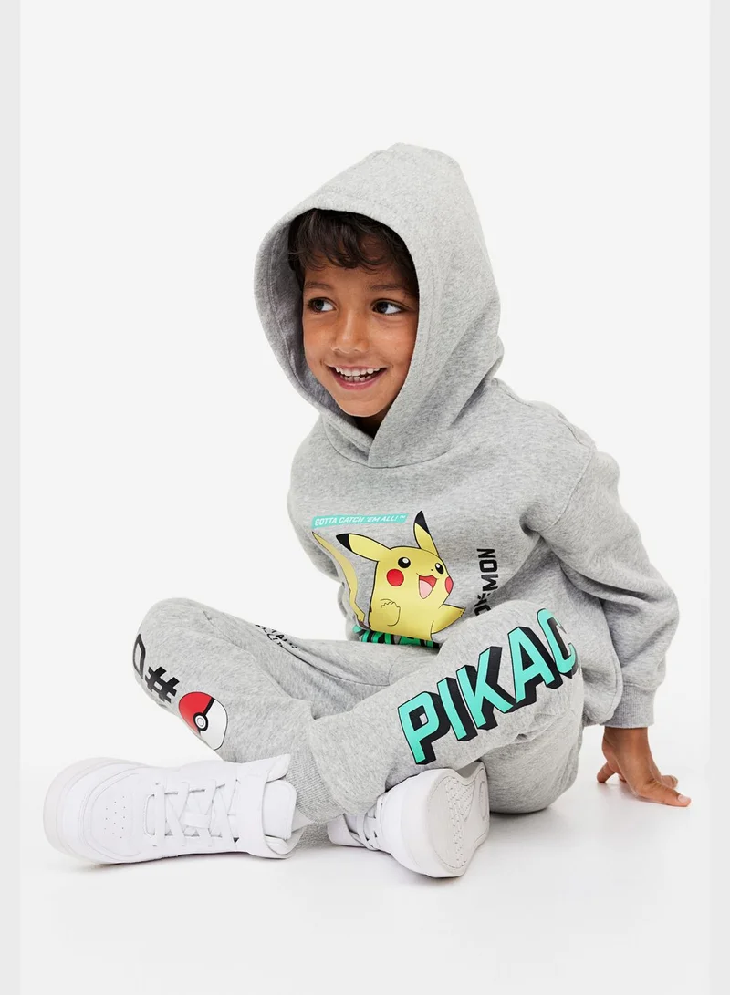 H&M Kids 2 Piece Graphic Hoodie And Pyjama Set