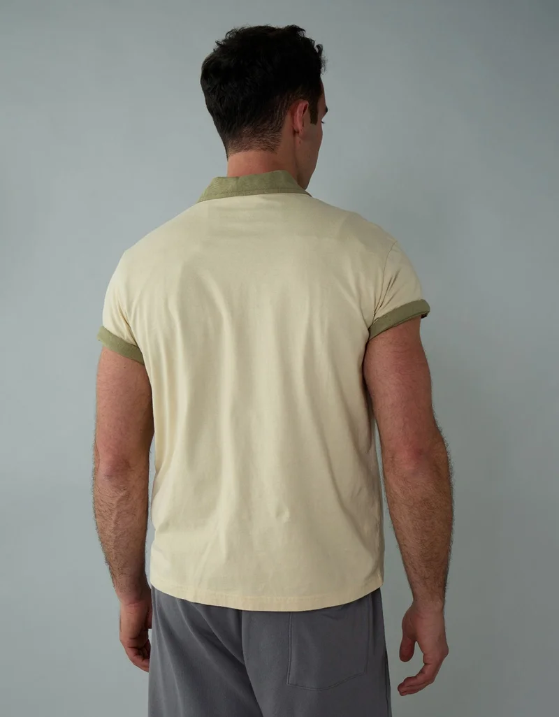 American Eagle  AE Applique Logo Graphic T-Shirt for Men | Best Price UAE