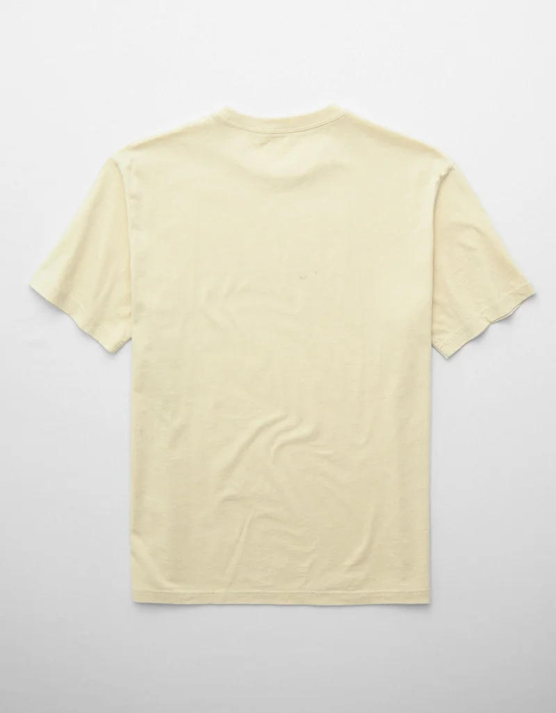 American Eagle  AE Applique Logo Graphic T-Shirt for Men | Best Price UAE