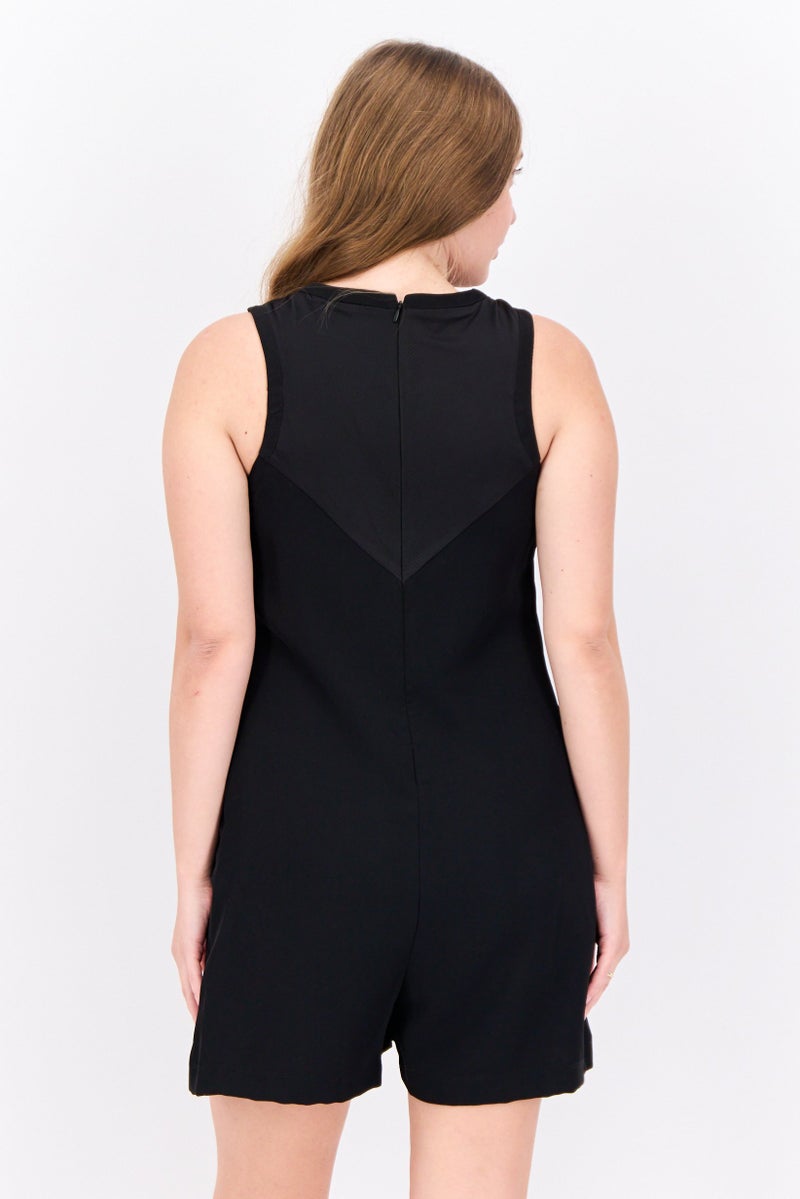 Lyle & Scott Women Brand Logo Mini Dress, Black - Image 3