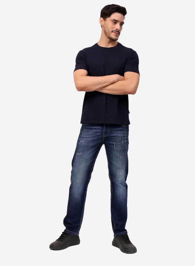 Stylox  Stylox Solid Short Sleeve Regular Fit T-Shirt for Men | Best Price UAE